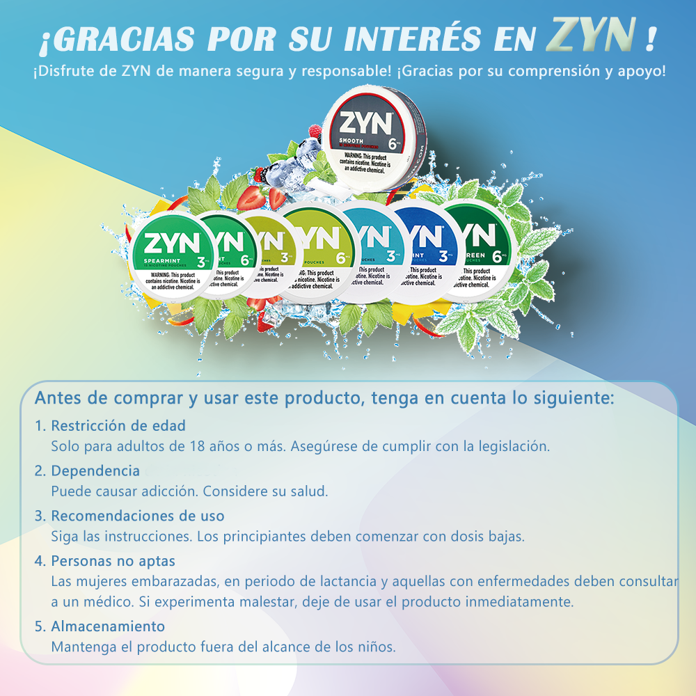 20cjs ZYN- 4 Vape Sabor Dulces Precios Chicle - Dejar De Fumar