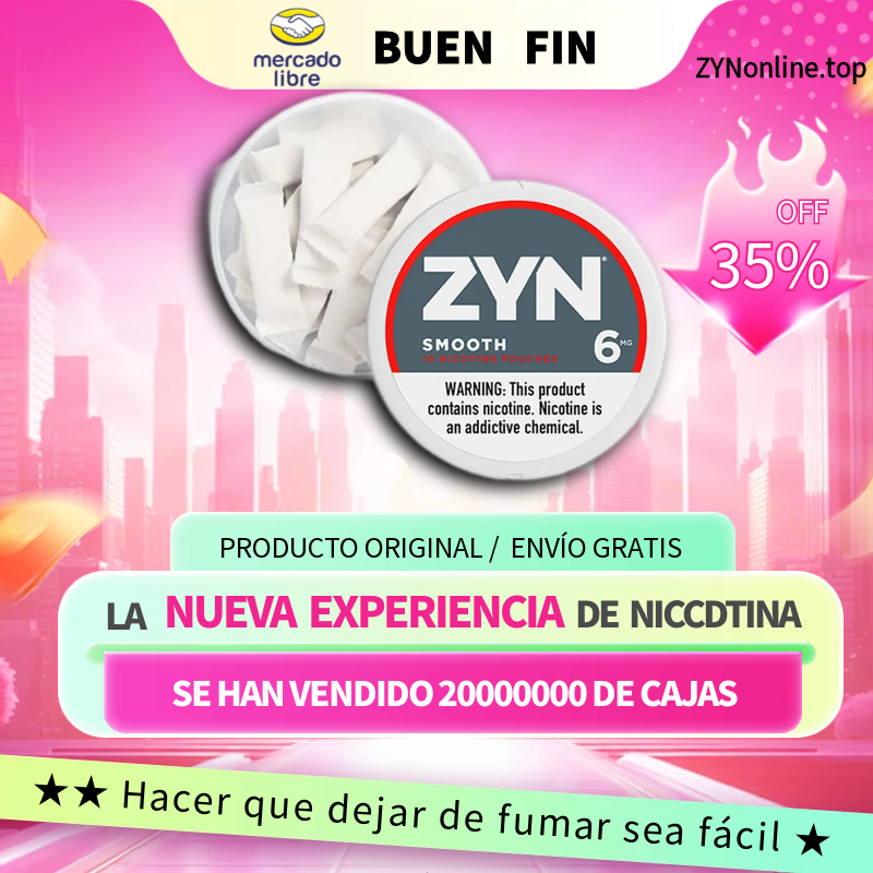 5cjs ZYN 2024: 6mg Bolsas De Nicotina,Dejar De Fumar,mentos